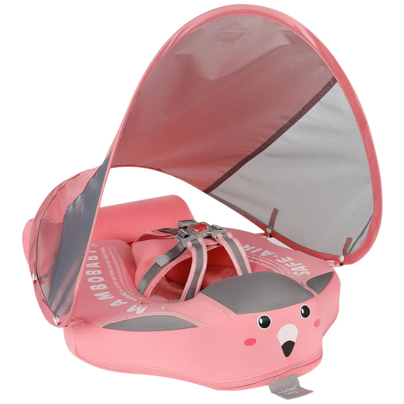 Boia MamboBaby Flamingo Rosa (3 meses a 3 anos)
